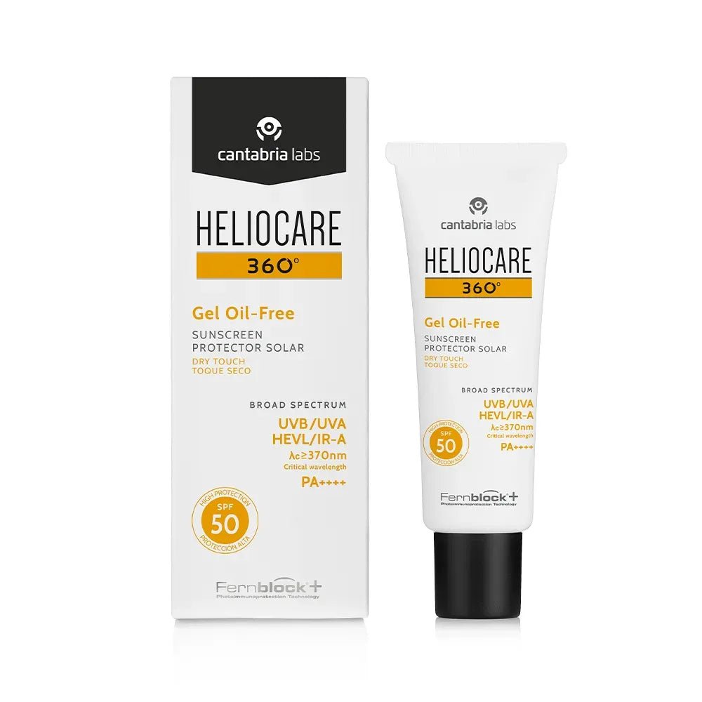 Heliocare 360° Fotoprotector Gel Oil Free SPF50+ x50ml - TIENDA PIEL