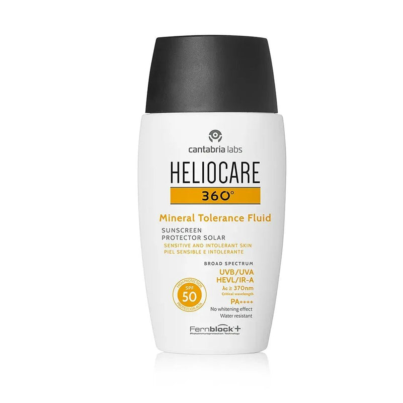 Heliocare 360° Fotoprotector Mineral Tolerance Fluido SPF50+ x50ml