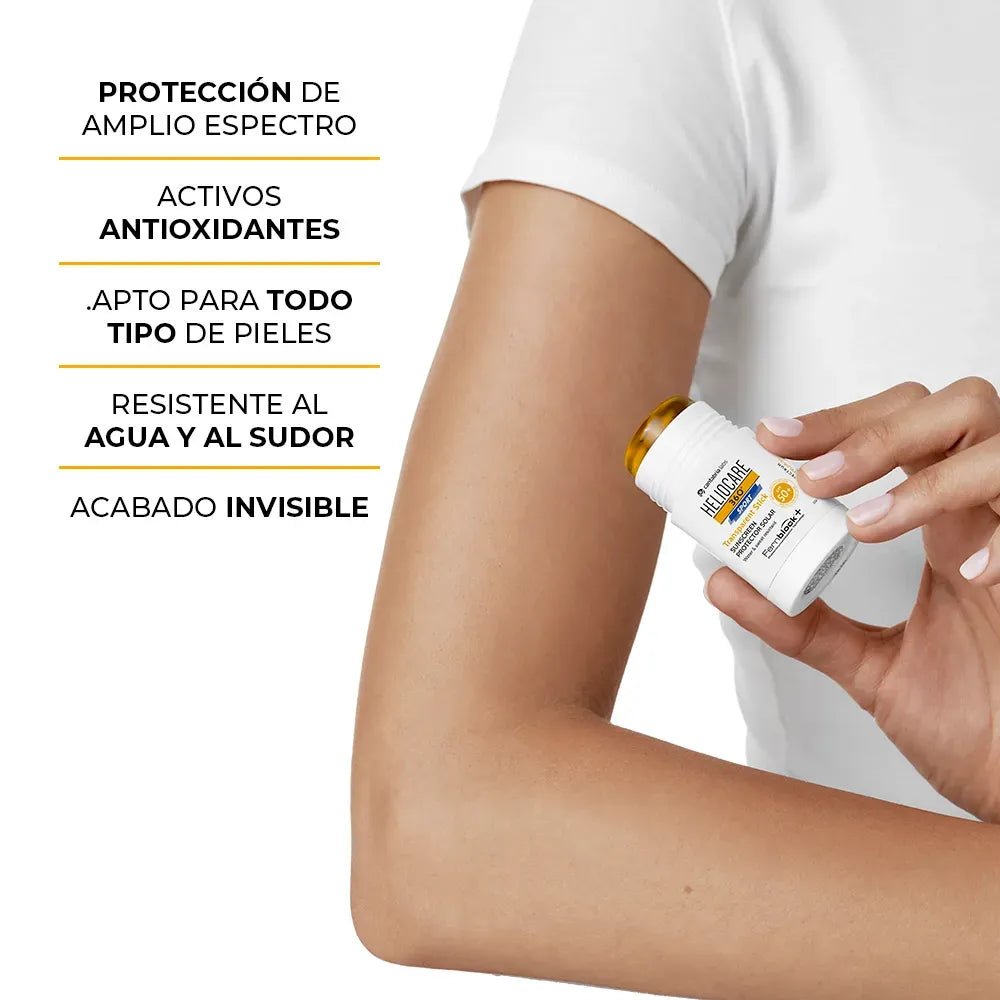 Heliocare 360° Sport Transparent Stick SPF50+ x25g - TIENDA PIEL