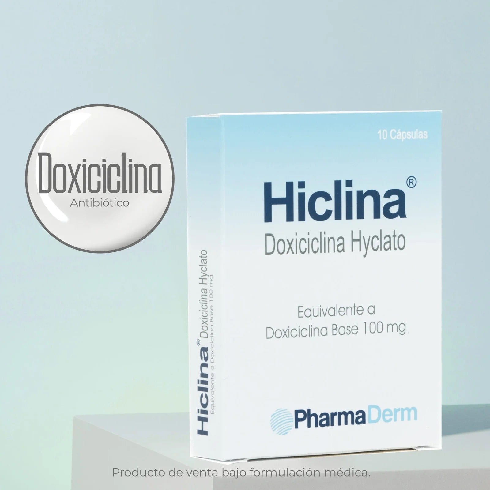 Pharmaderm Hiclina x10 Cápsulas