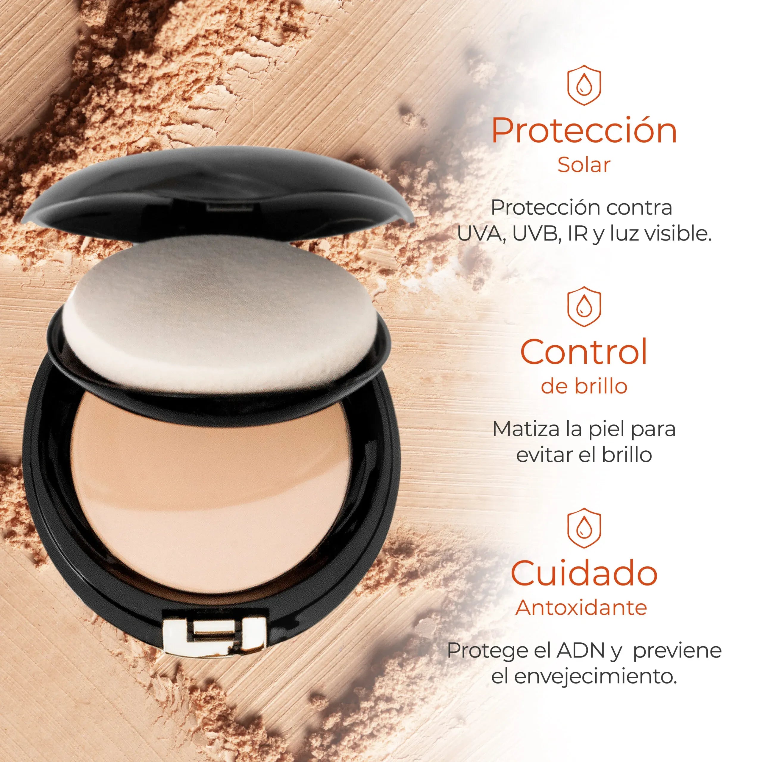 Pharmaderm Sunstop Polvos Translucidos x10g SPF 30