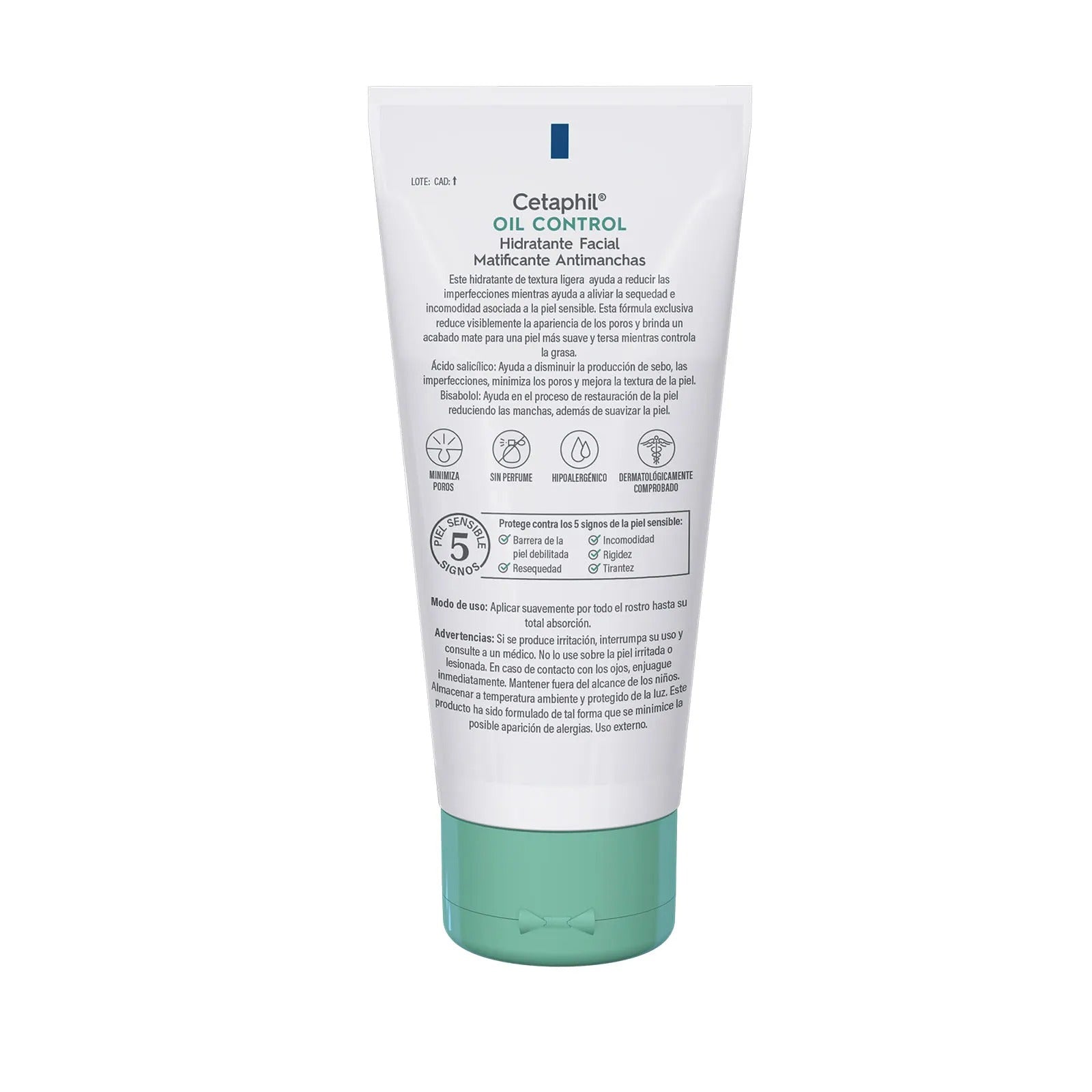 Cetaphil Oil Control Hidratante Facial Antimanchas x100ml