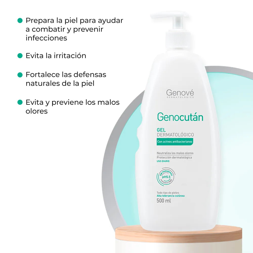 Genové Genocutan Gel Dermatológico x500ml