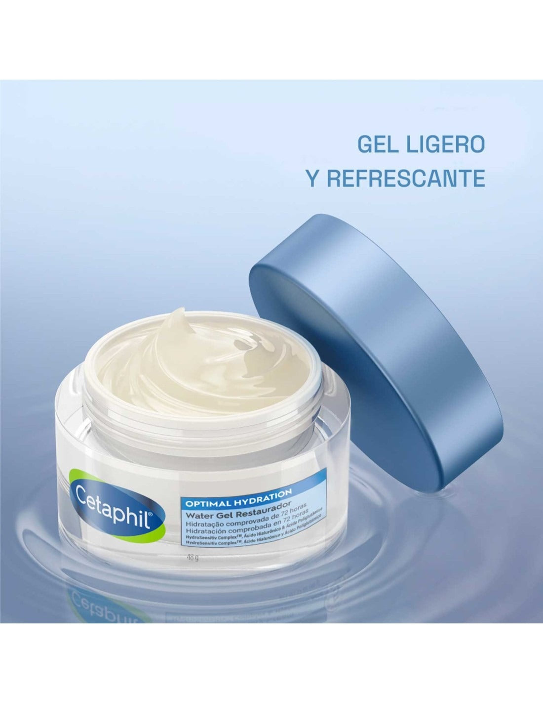Cetaphil Optimal Water Hydratación Gel x48g