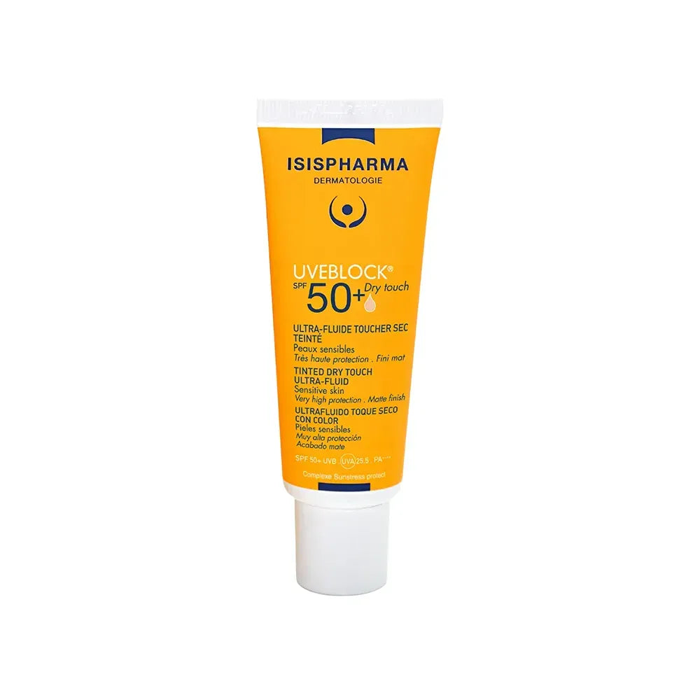 Fotoprotector Uveblock Ultrafluido Tacto Seco con Color Tono Claro SPF50+ x40ml