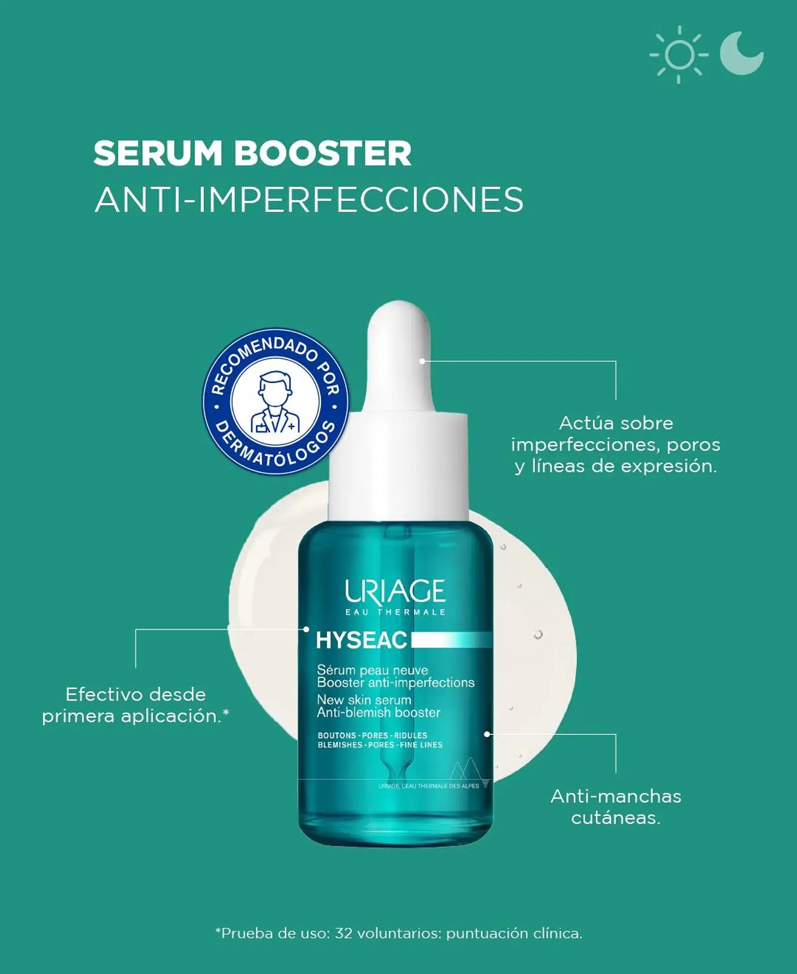 Uriage Hyseac Suero Booster x30ml