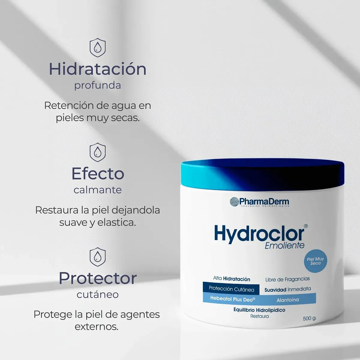 Pharmaderm Hydroclor Ungüento Emoliente x500g