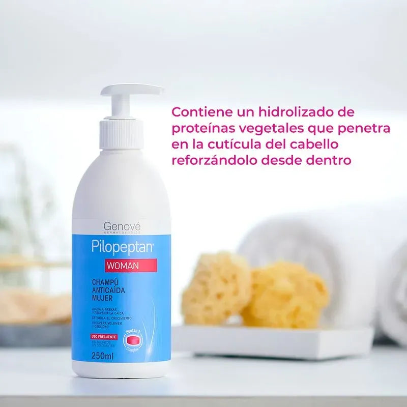 Genové Pilopeptan Woman Champu Anticaida x250ml