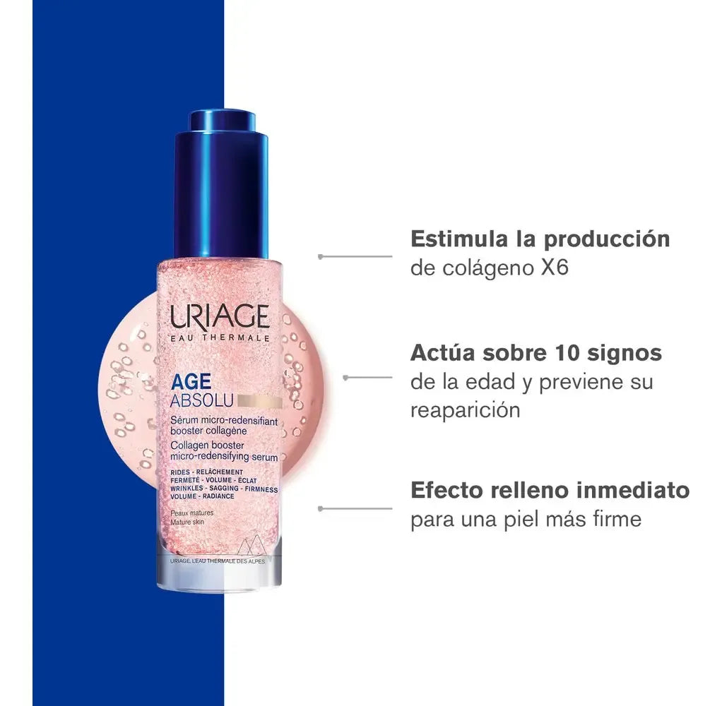 Uriage Absolu Sérum Microredesificante Booster de Colágeno x30ml