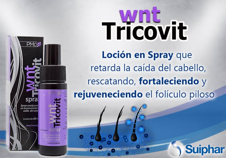 Suiphar Tricovit Wnt Spray X 60ML