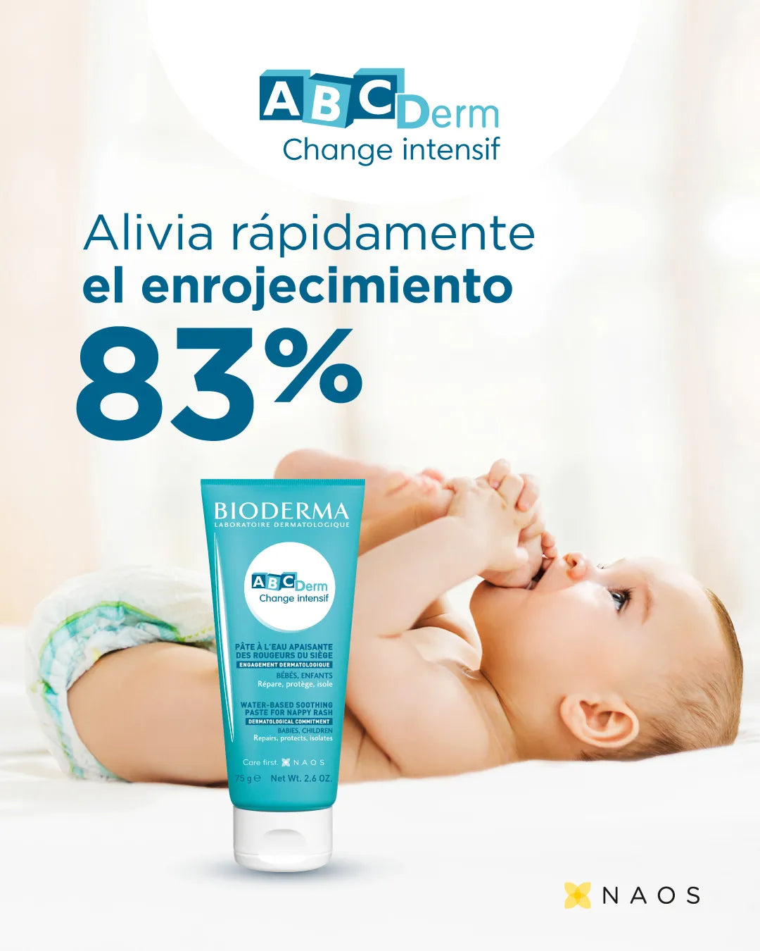 Bioderma ABCDerm Crema Reparadora para Pañalitis x75g - Outlet