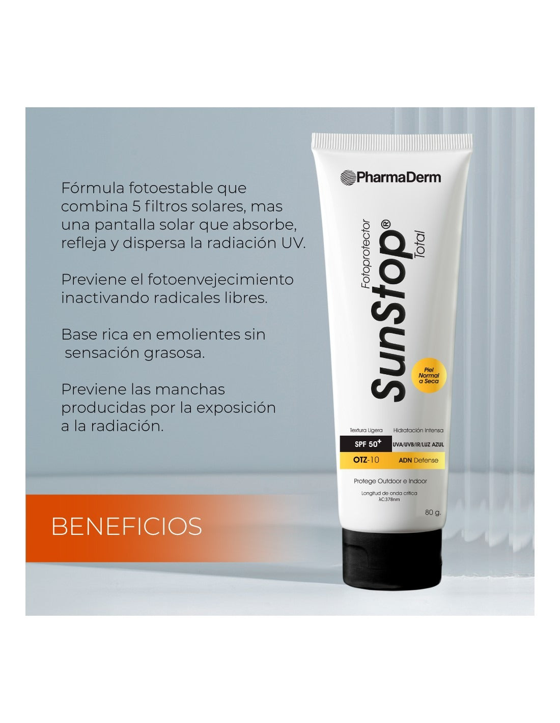 Pharmaderm SunStop Total SPF60 x80gr