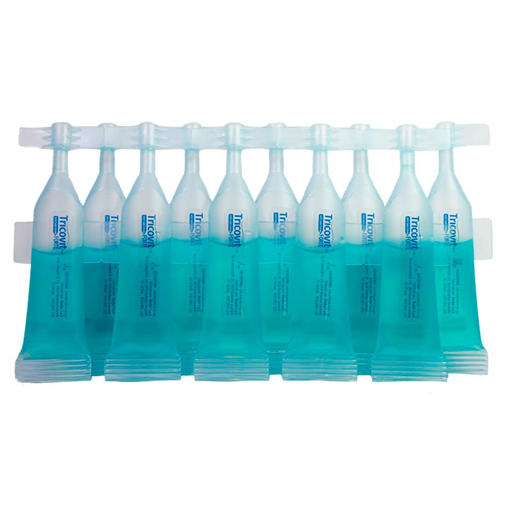 Suiphar Tricovit Forte Loción Capilar Anticaída X 10 Frascos