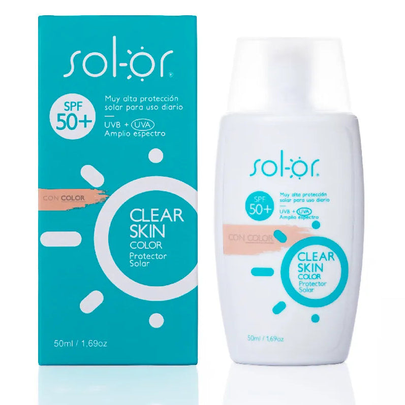 Quifarma Solor Clear Skin Color SPF 50+ x50ml
