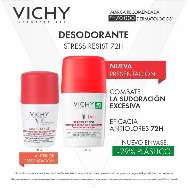Vichy Deo Roll-On Stress Resist 72h X 50ml