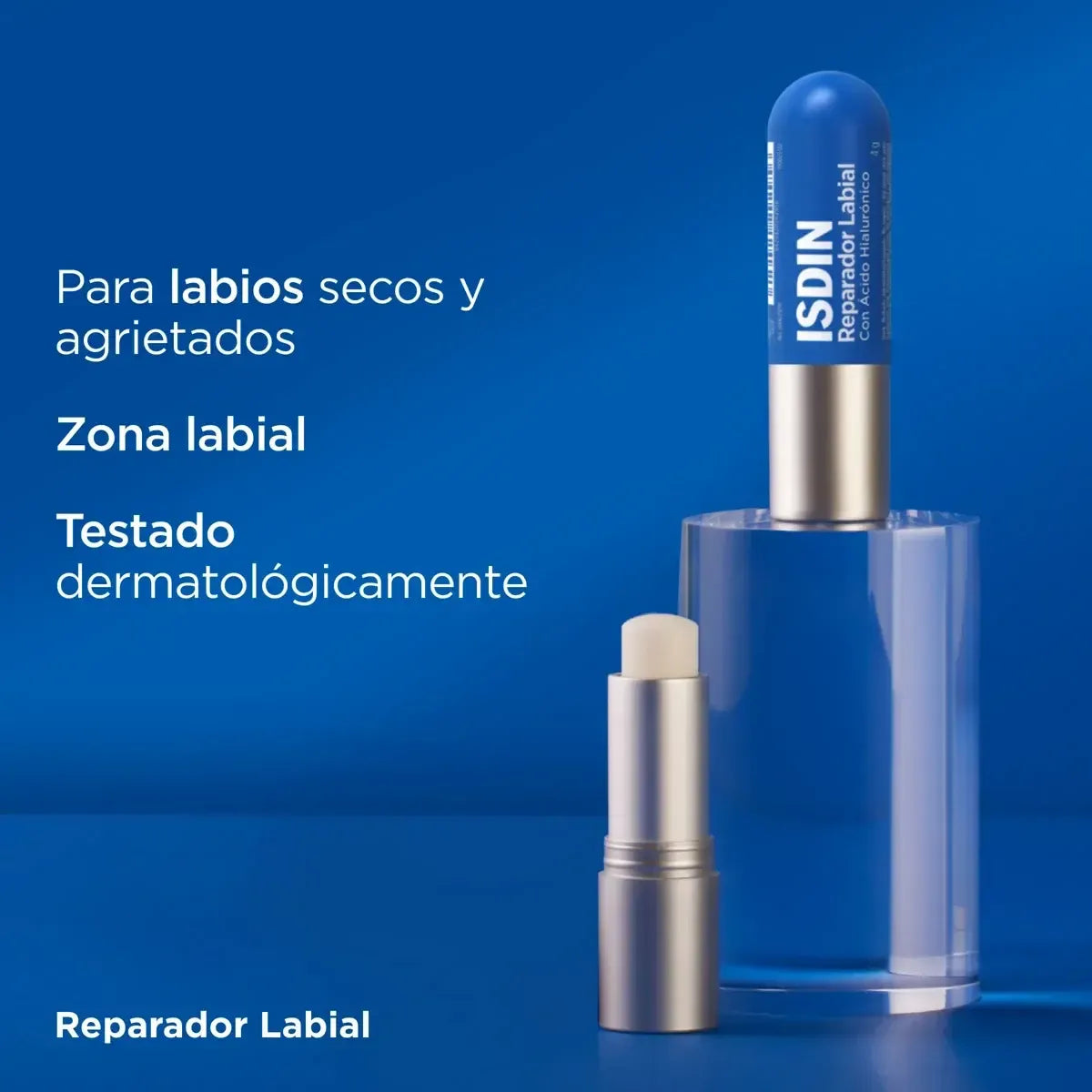 Isdin Reparador Labial Stick con Ácido Hialurónico x4g