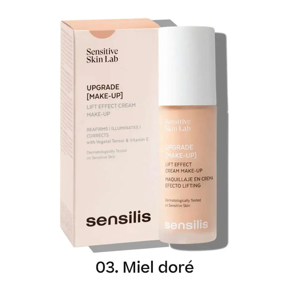 Sensilis Upgrade Base de Maquillaje Tono 3 Miel Dore x30ml