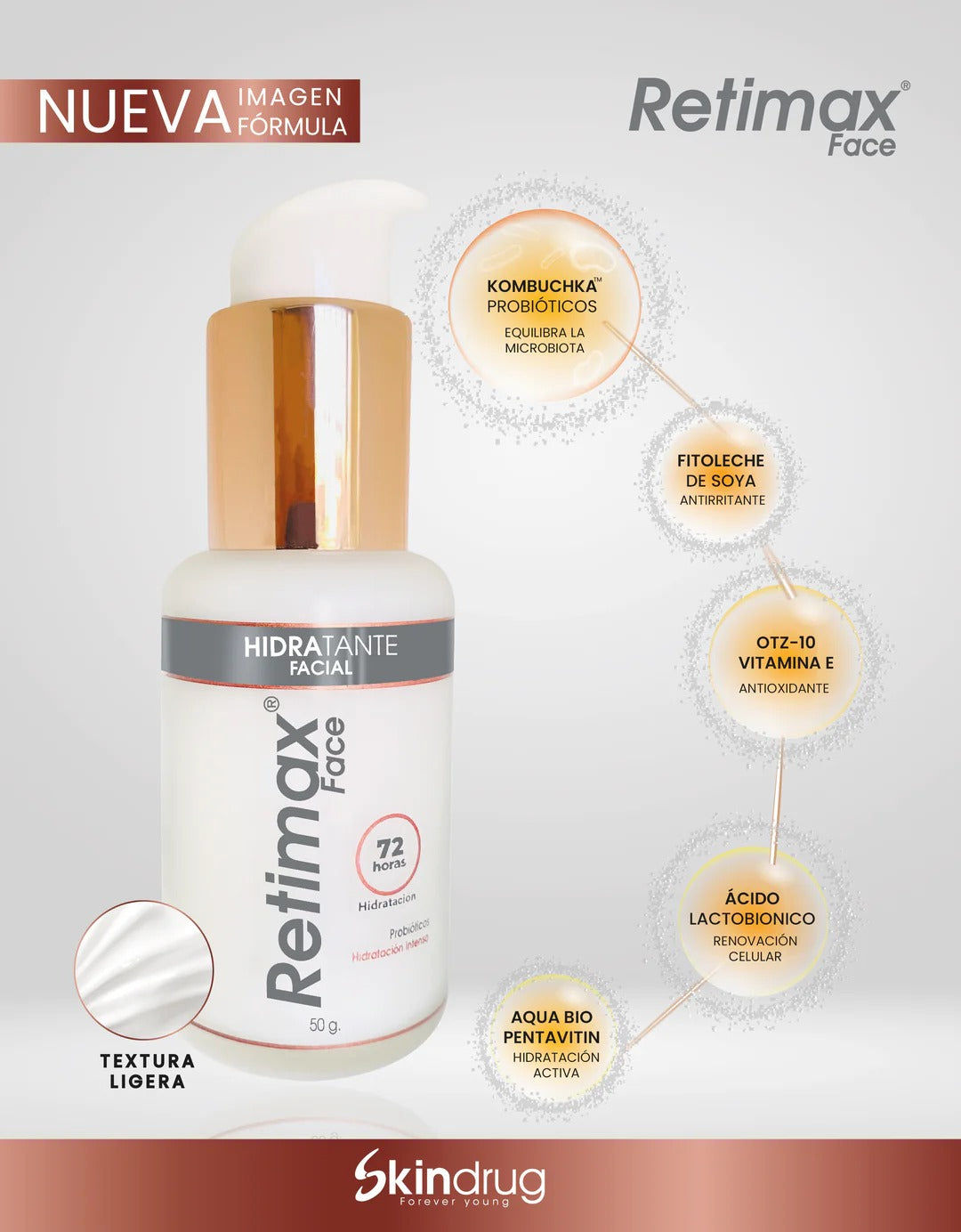 Skindrug Retimax Face Hidratante Antiedad x50g