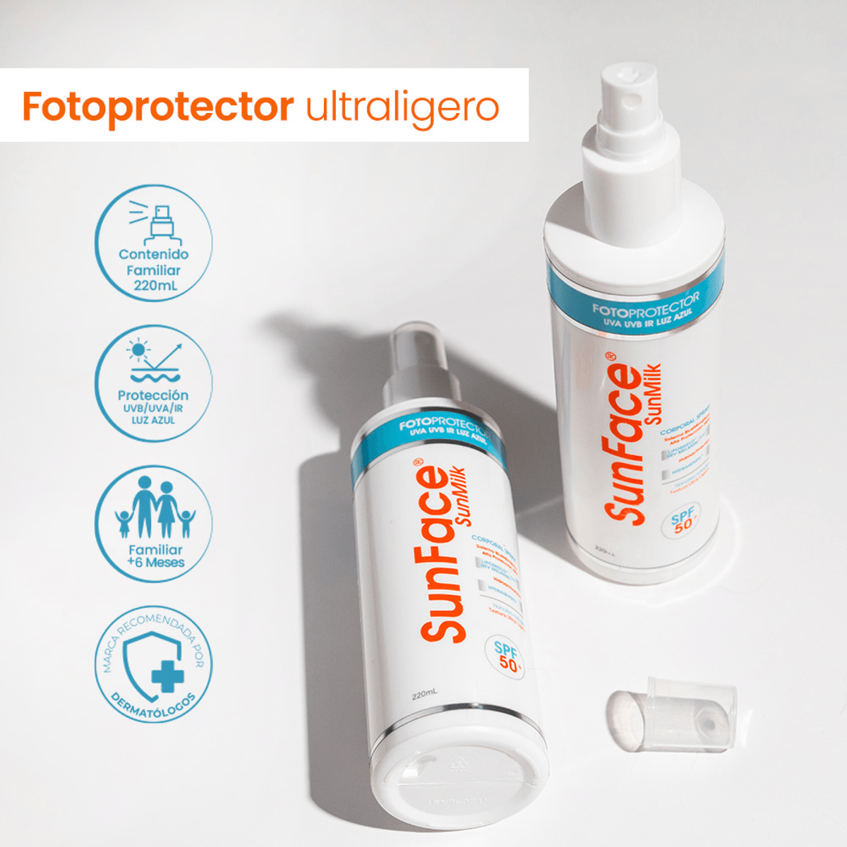 Pharmaderm Sunface Sunmilk Spray x220