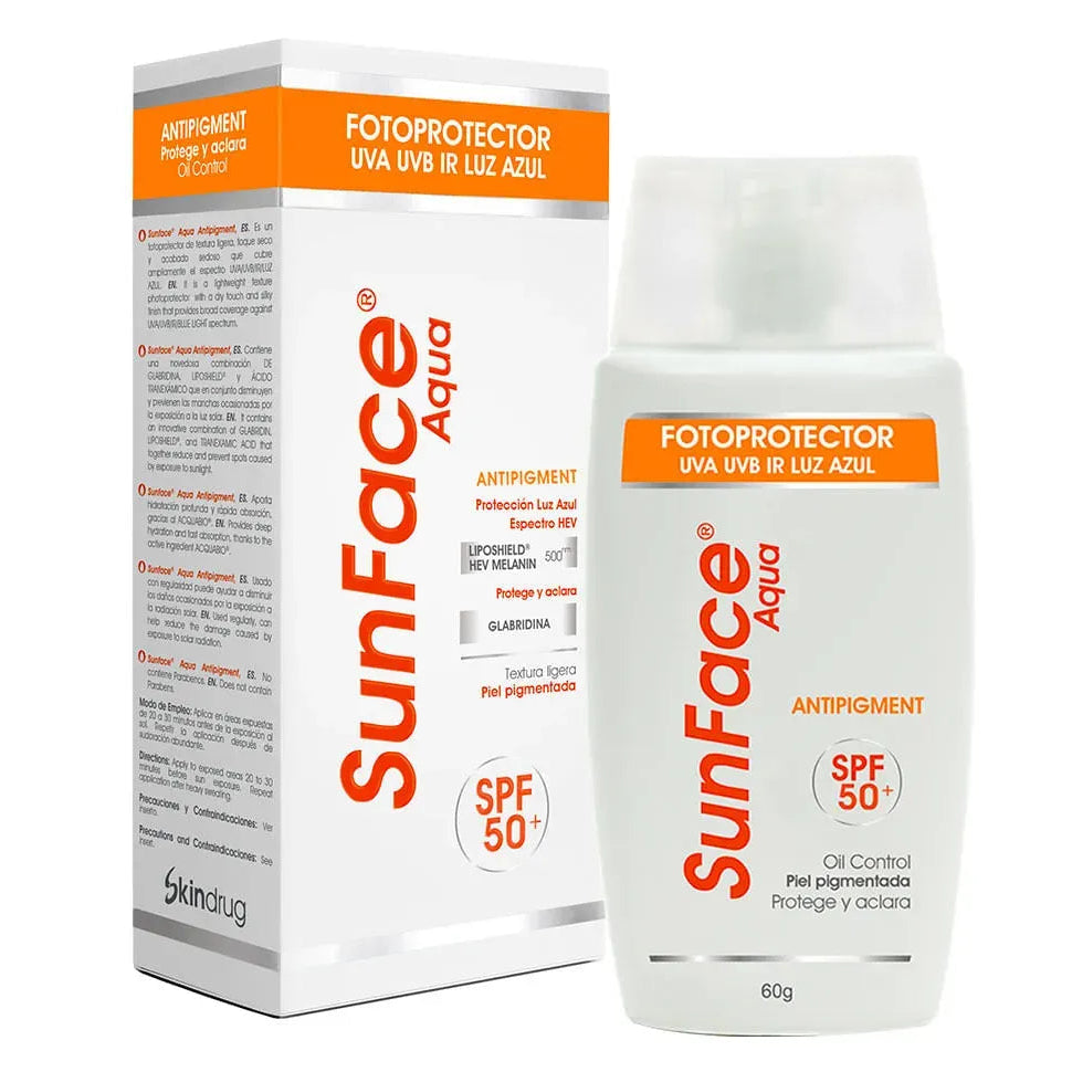 Pharmaderm Sunface Agua Antipigment SPF 50+