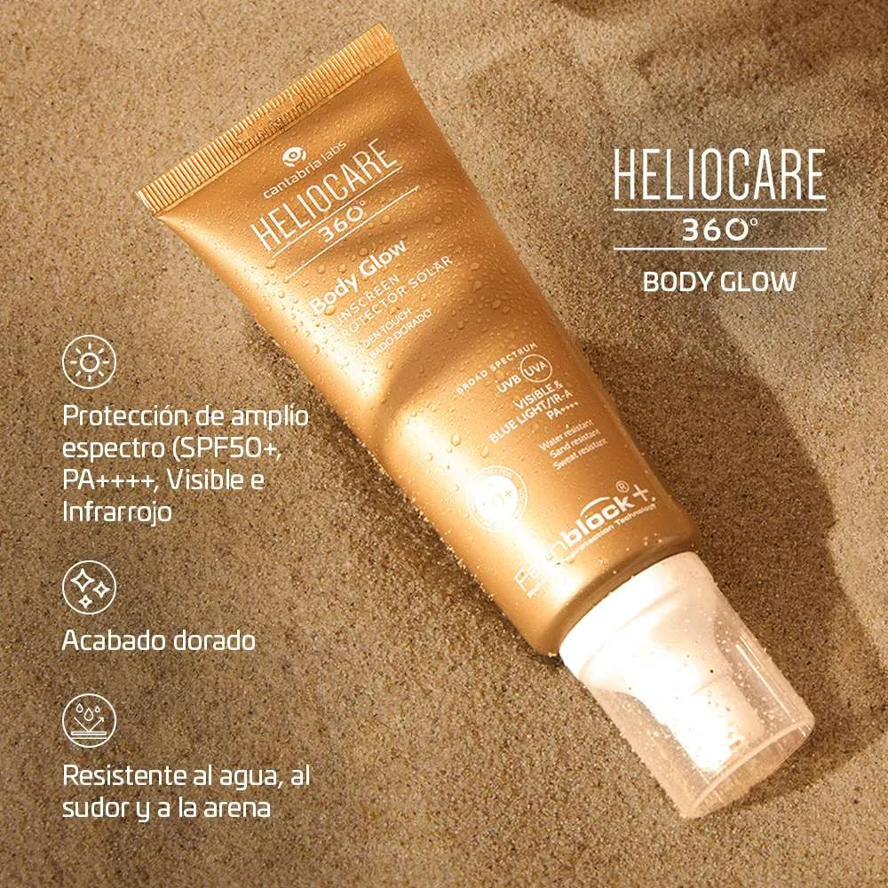 Heliocare 360° Fotoprotector Body Glow SPF50+ x100ml