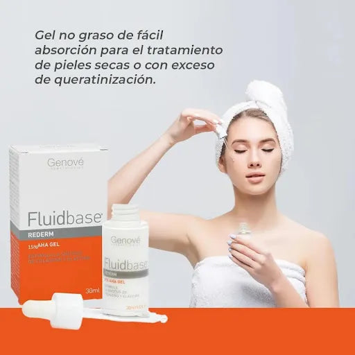 Genové Fluidbase Rederm 15% AHA Gel Forte x30ml