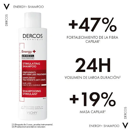 Vichy Dercos Shampoo Estimulante Anticaída x200ml