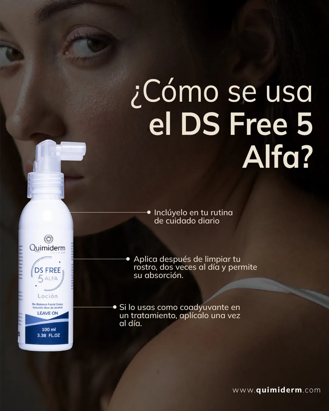 Quimiderm Ds Free 5 Alfa Loción x100ml