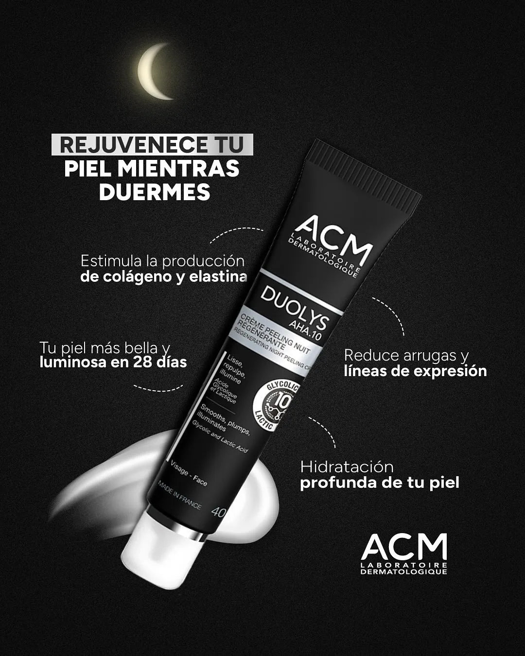 Duolys Aha 10 Crema Noche X40ml - Outlet