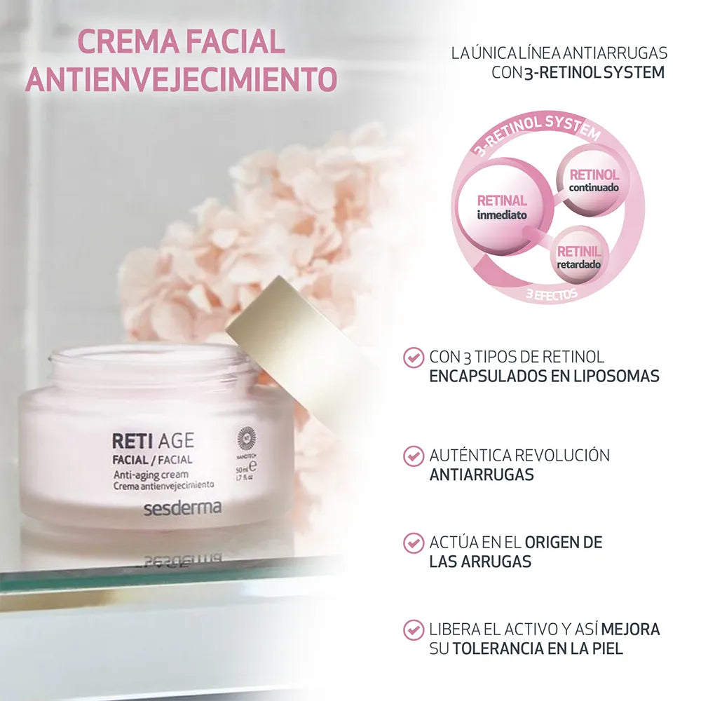 Sesderma Retiage Crema Facial x50ml