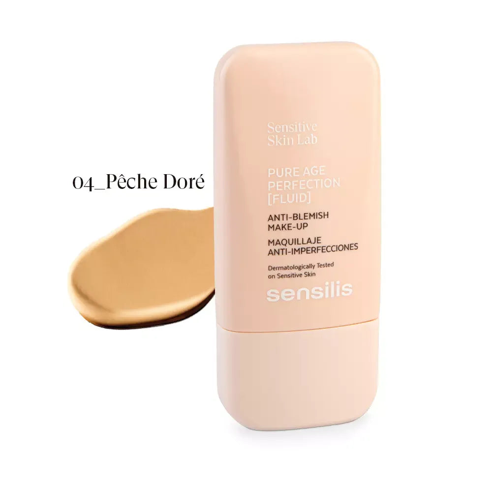 Sensilis Pure Age Perfection [Fluid] Tono Peche Doree x30ml