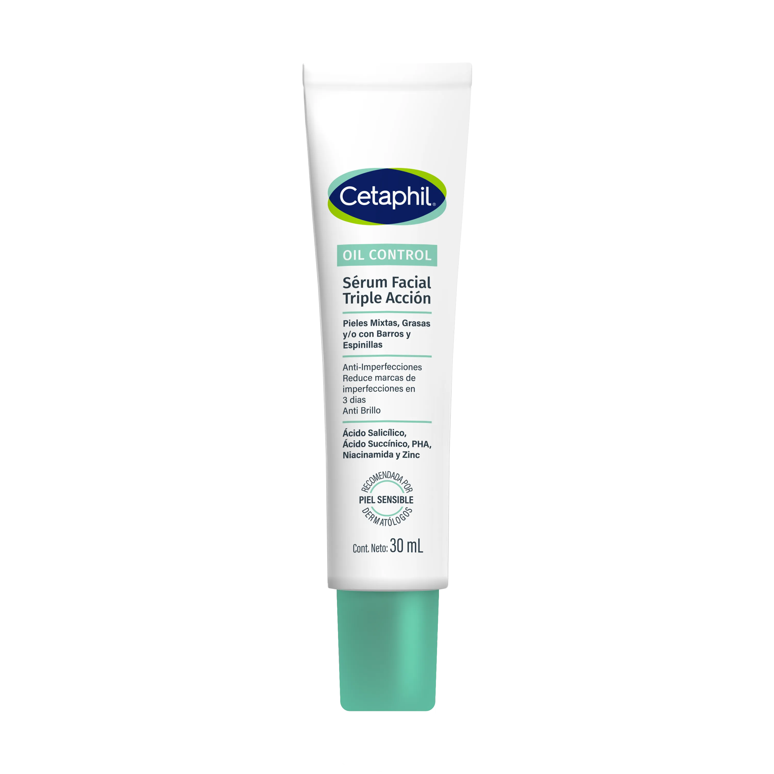 Cetaphil Oil Control Sérum Facial Triple Acción Anti-Imperfecciones x30ml