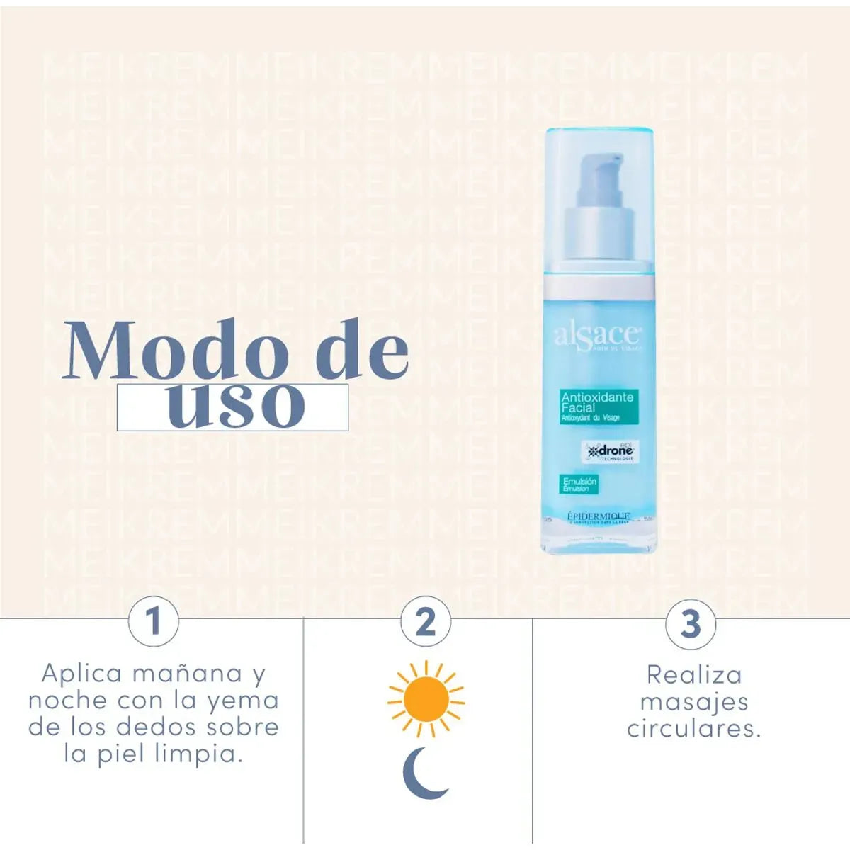 Epidermique Alsace Antioxidante Facial x60ml