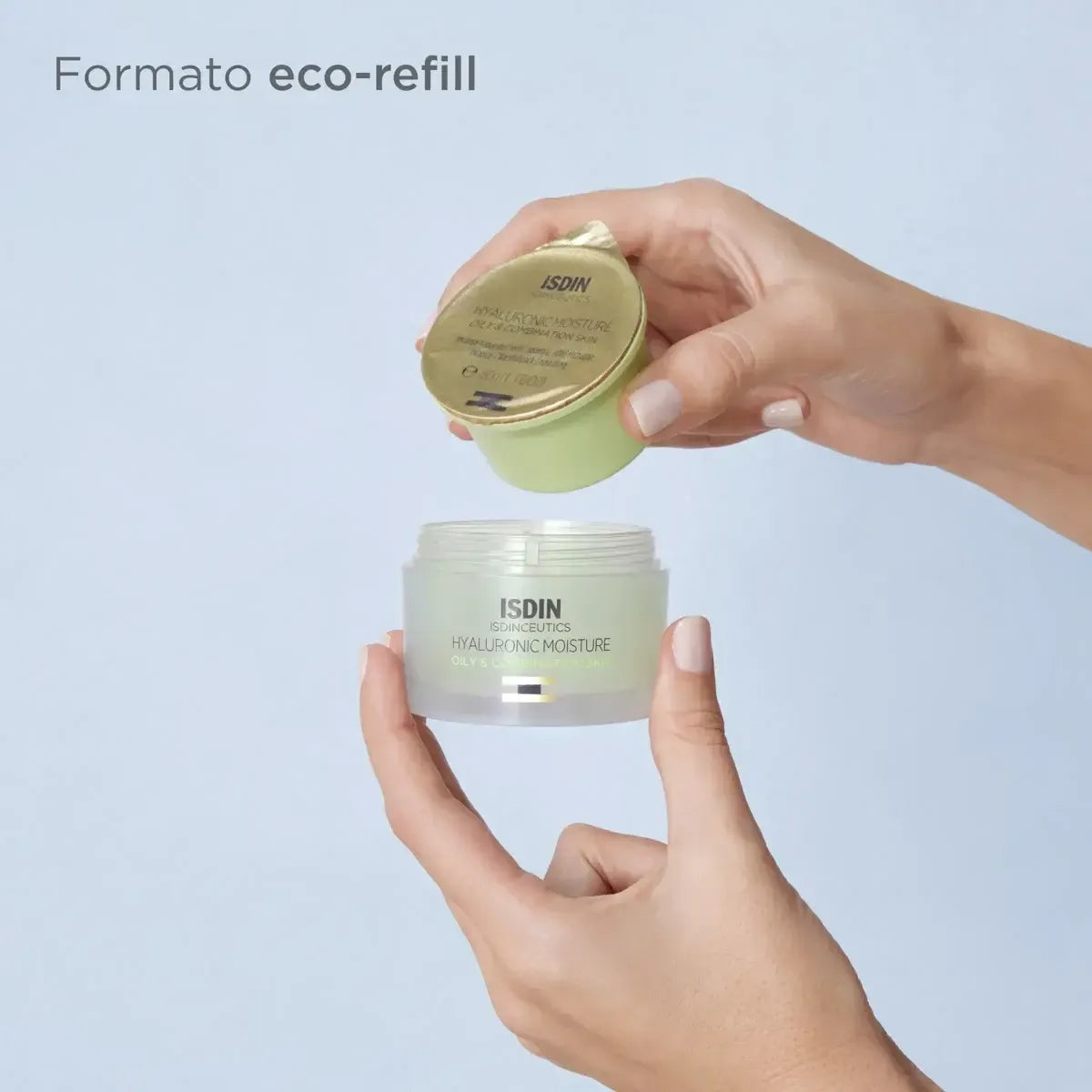 Isdinceutics Refill Hyaluronic Moisture Crema Hidratante Piel Mixta a Grasa x50g