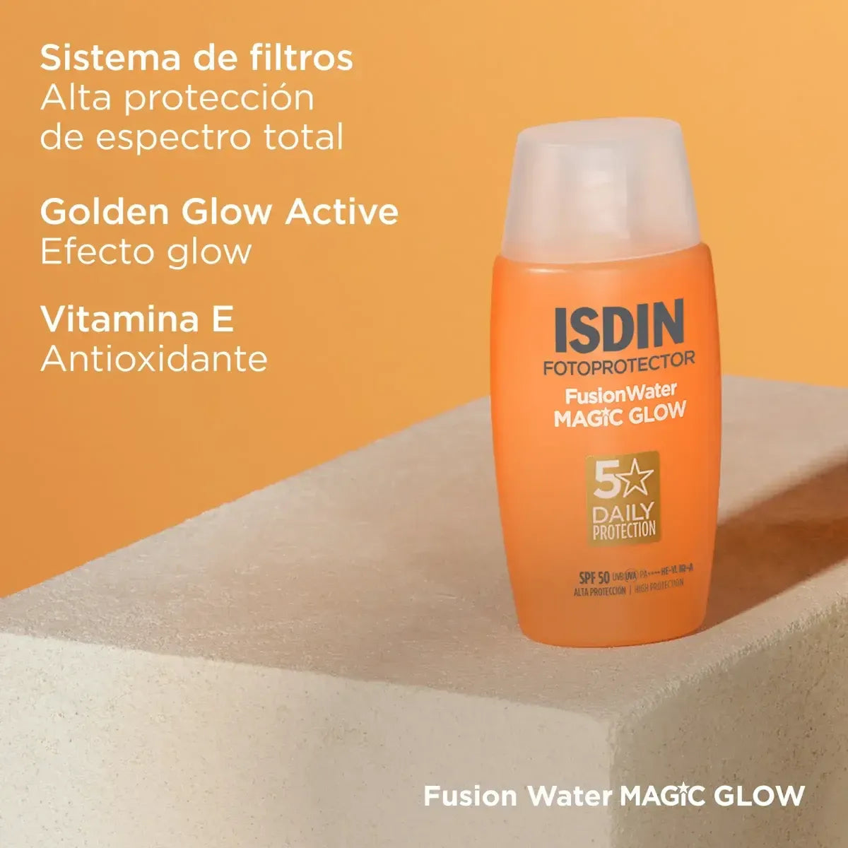 ISDIN Fotoprotector Fusion Water Magic Glow Spf 50 x 50Ml
