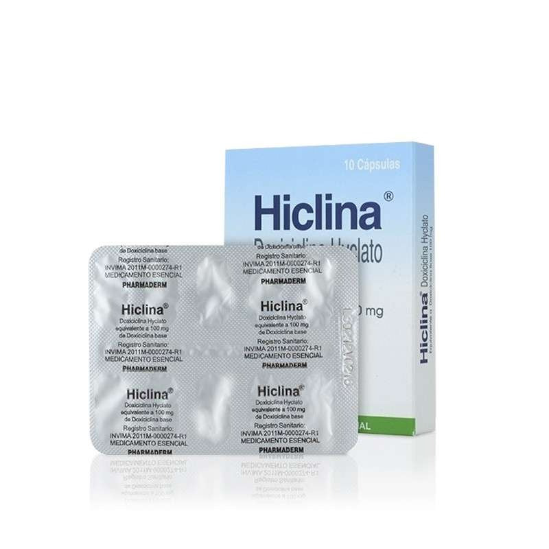 Pharmaderm Hiclina x10 Cápsulas