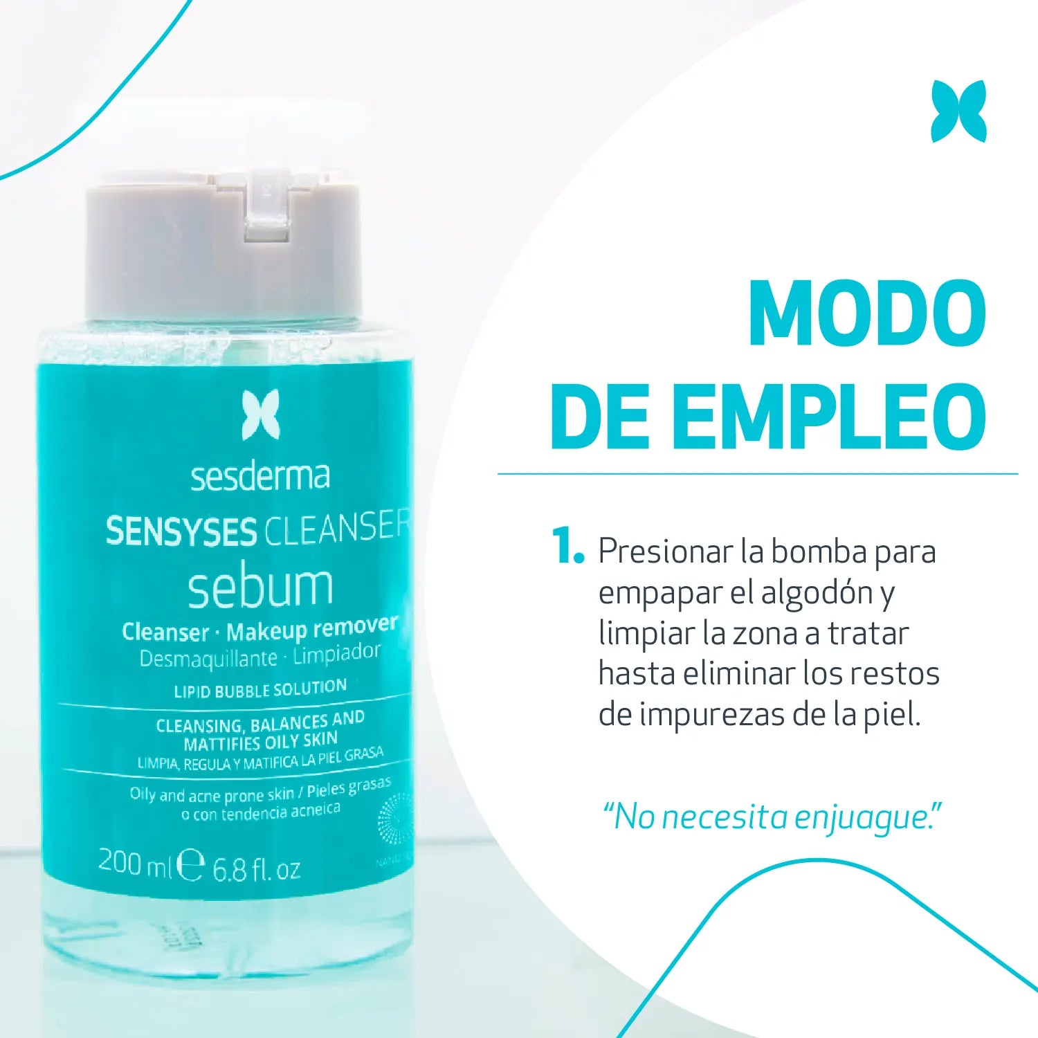 Sesderma Sensyses Cleanser Sebum x200ml