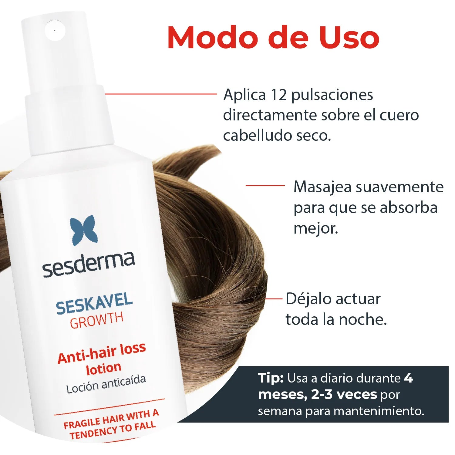 Sesderma Seskavel Locion Capilar x200ml