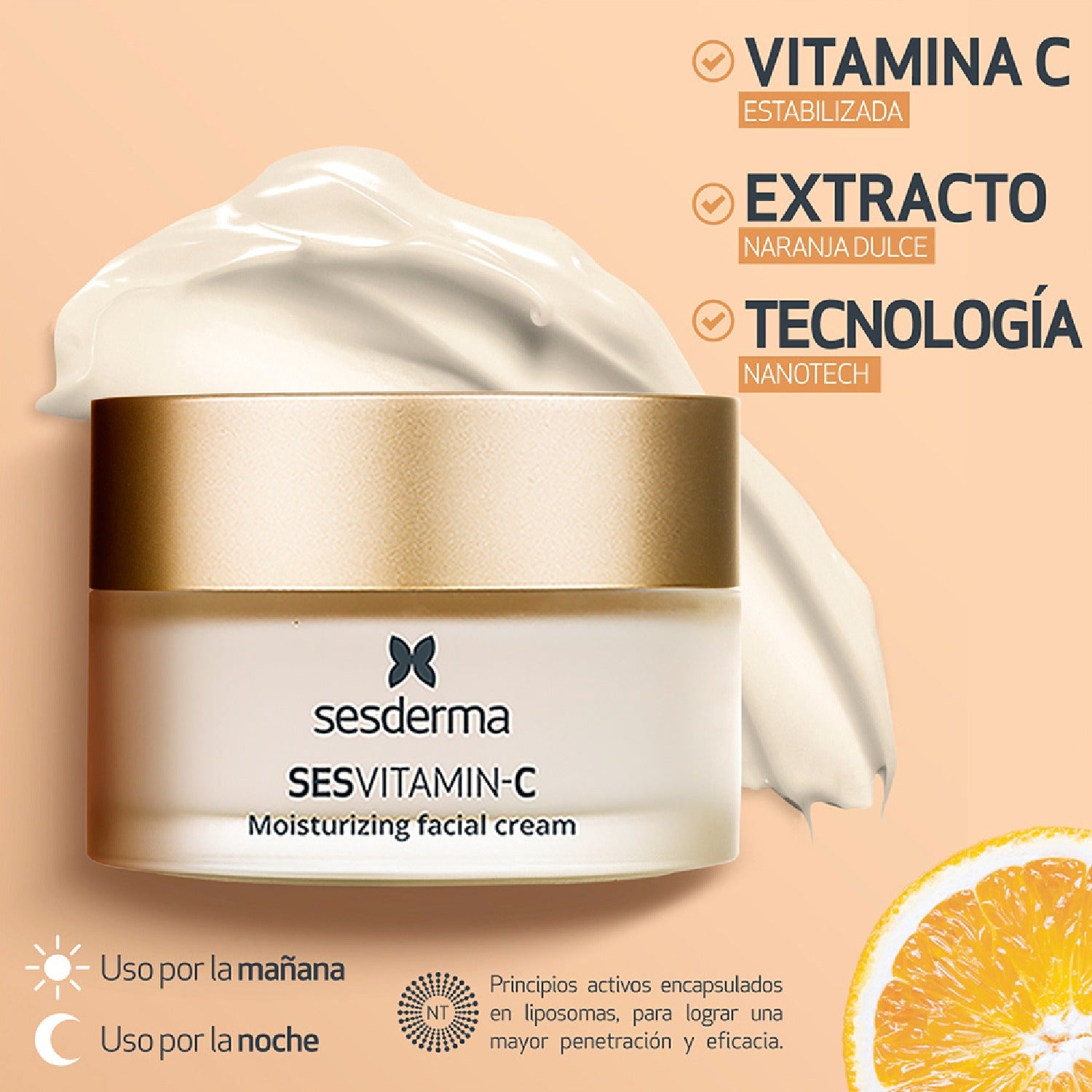 Sesderma Sesvitamin-C Crema Facial Hidratante x50ml