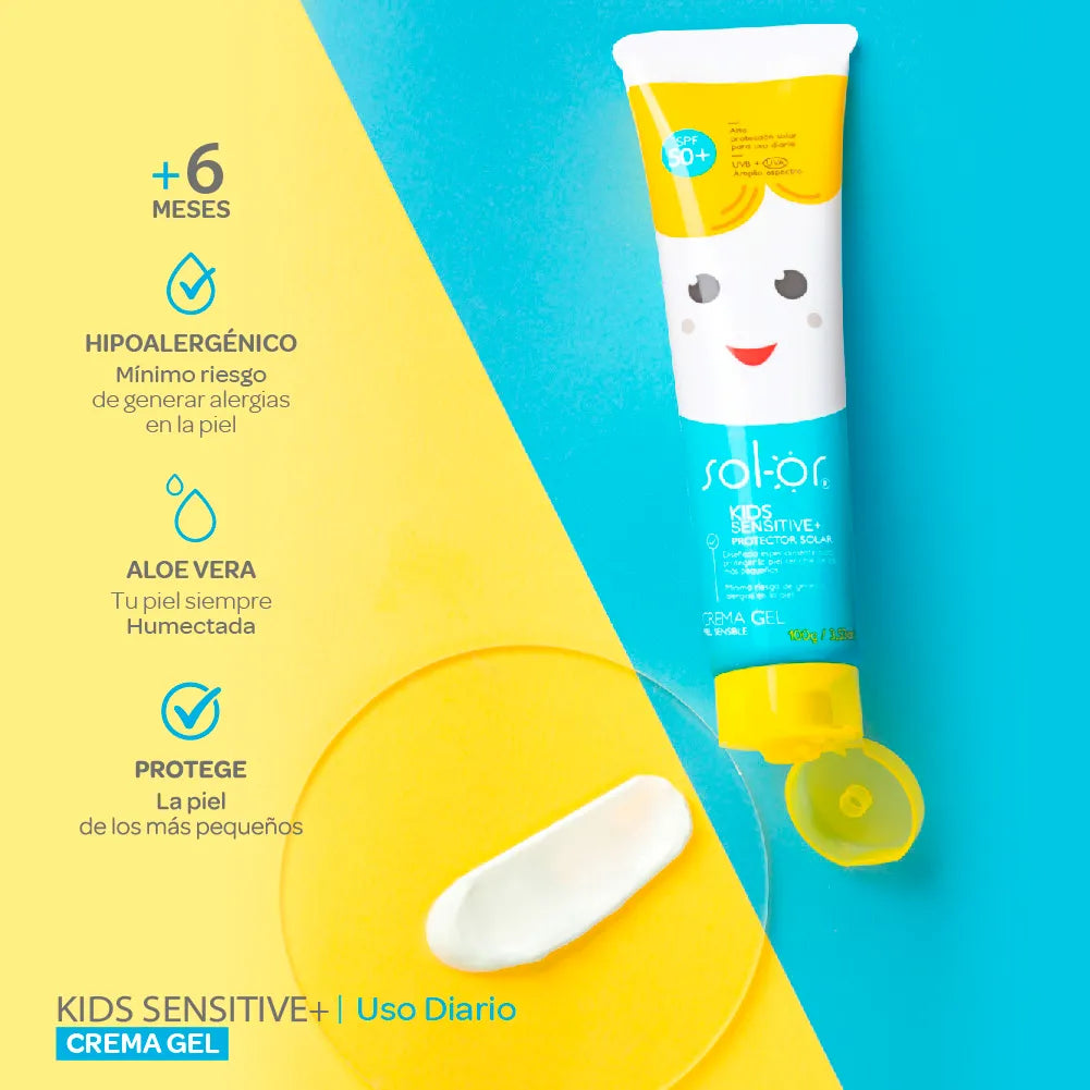 Quifarma Solor Kids Sensitive+ SPF 50+ x100Gr