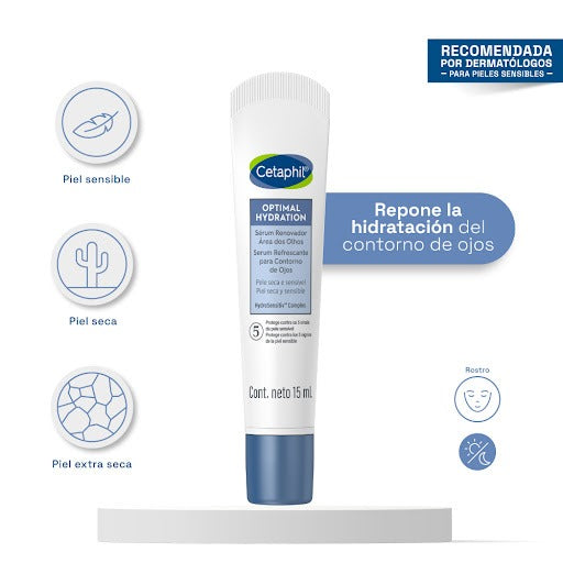 Cetaphil Optimal Hydration Sérum Contorno de Ojos Refrescante x15ml - Outlet