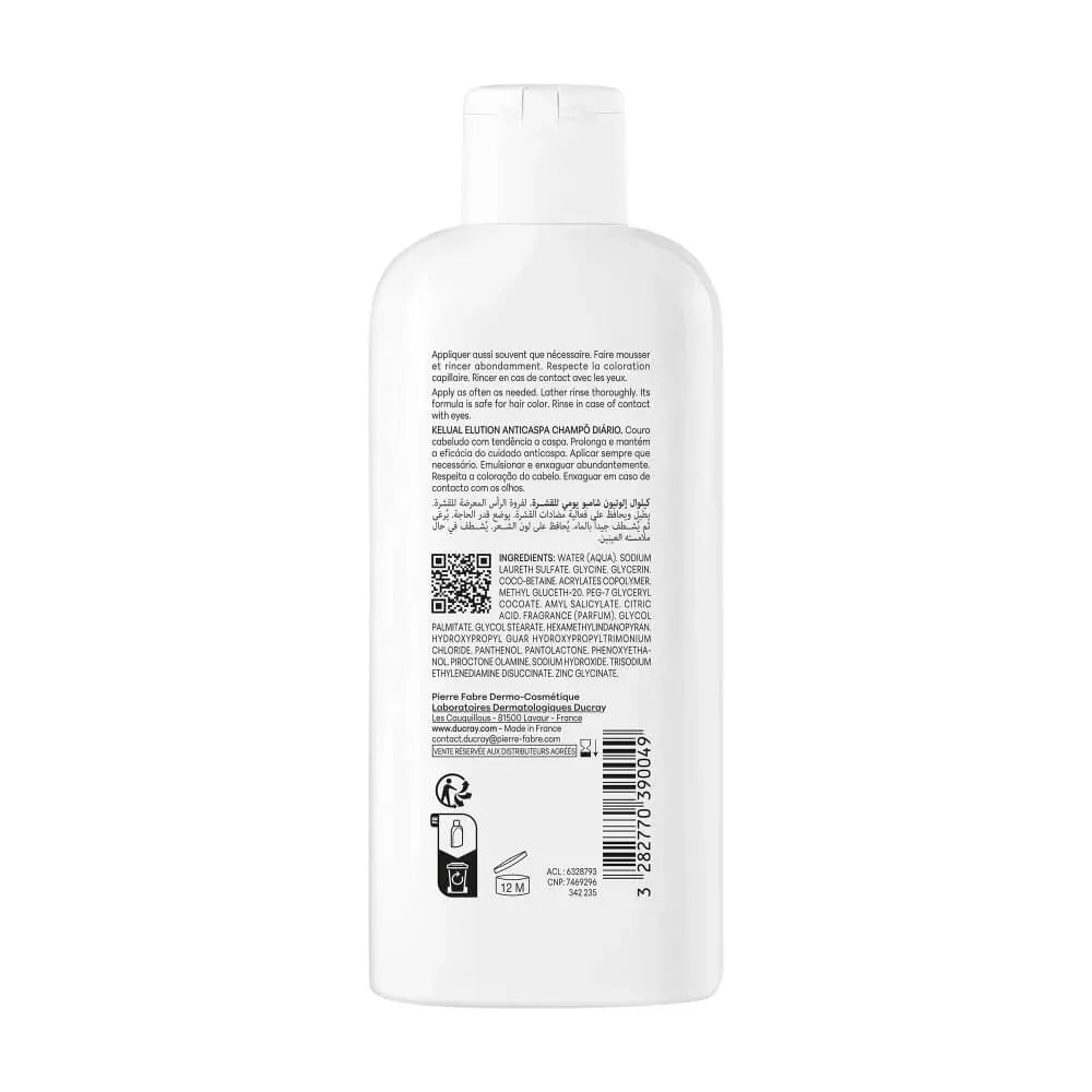 Ducray Elution Champú Suave Reequilibrante x200ml