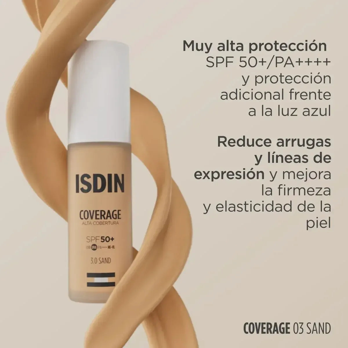 Isdin Coverage 3.0 Sand SPF50+ x30gr
