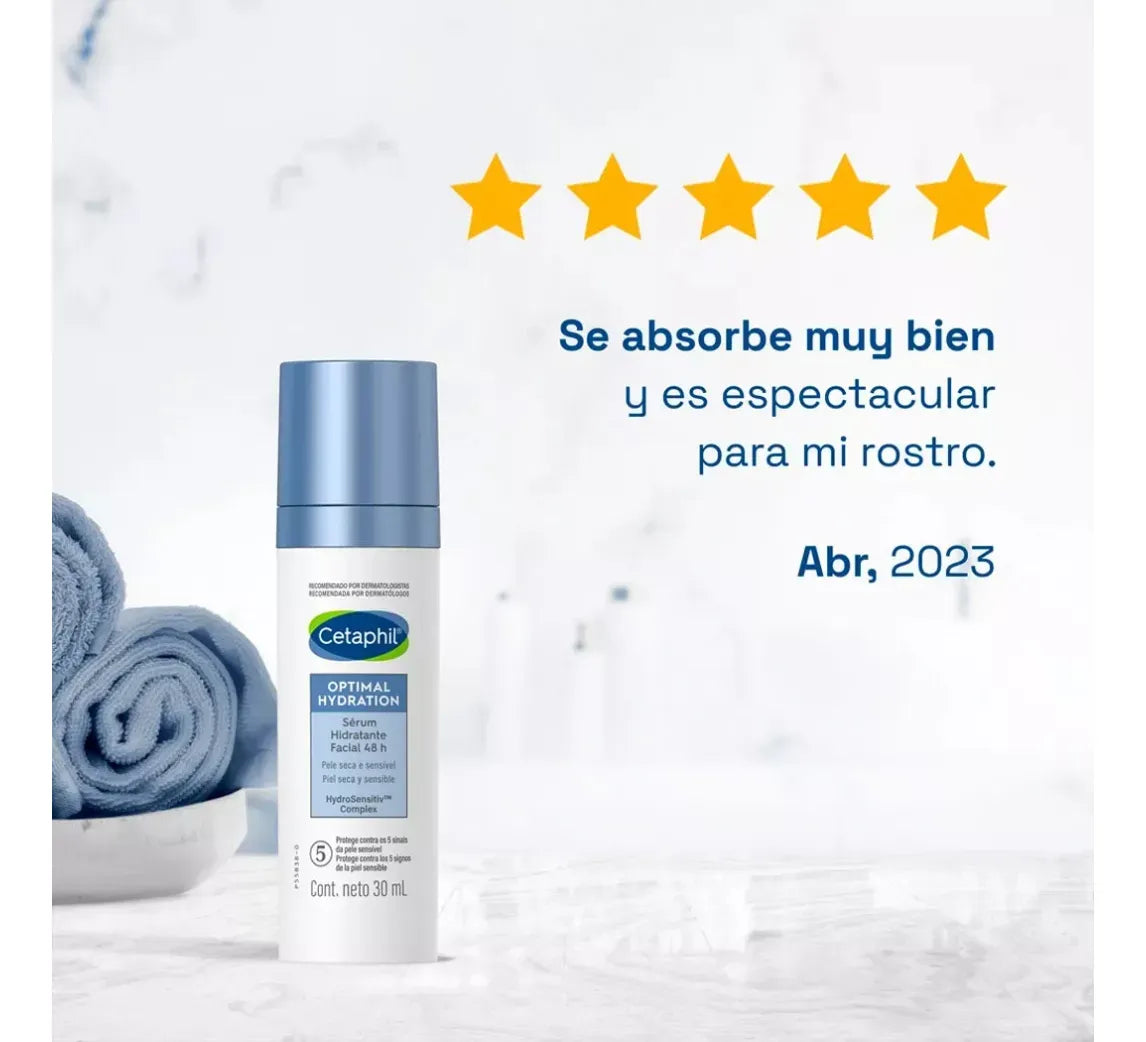 Cetaphil Optimal Hydration Sérum Hidratante Facial x30ml