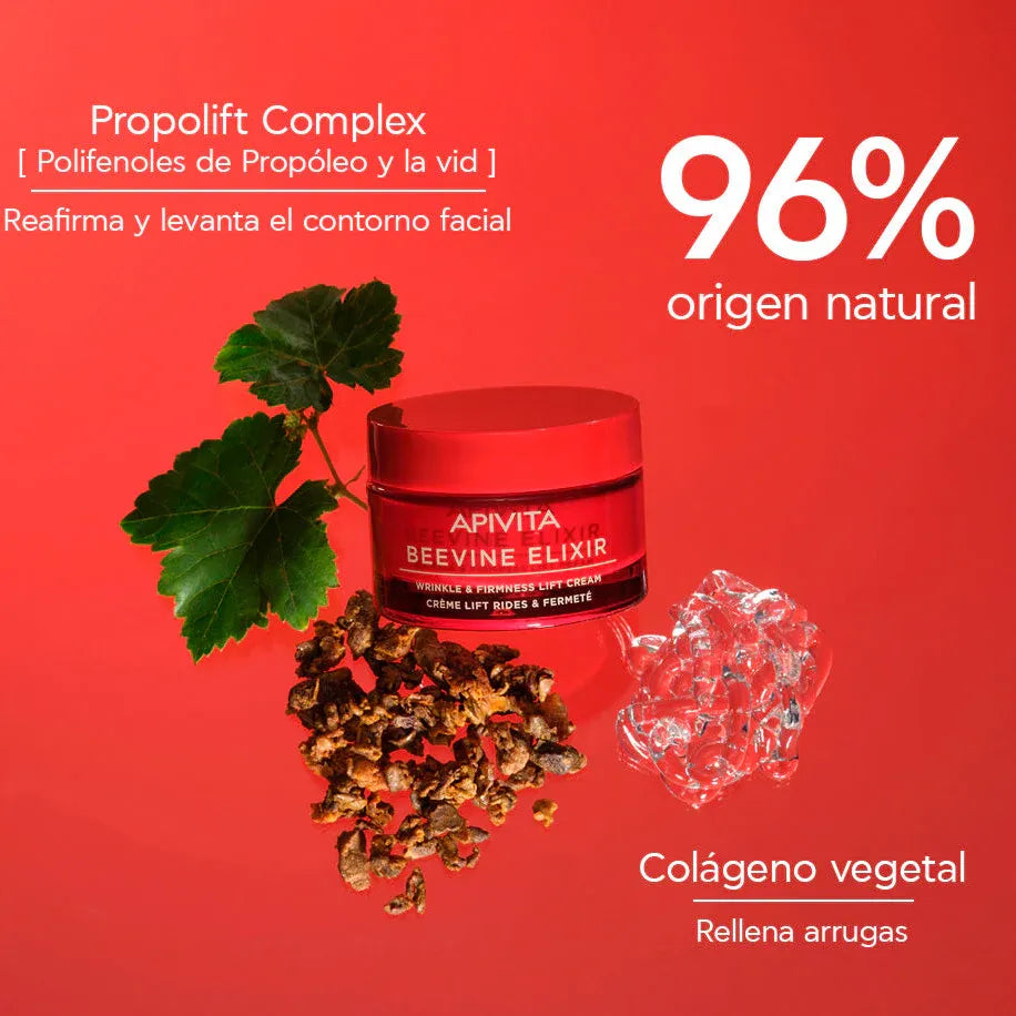 Apivita Beevine Elixir Wrinkle y Firmness Lift Cream Texture x50ml