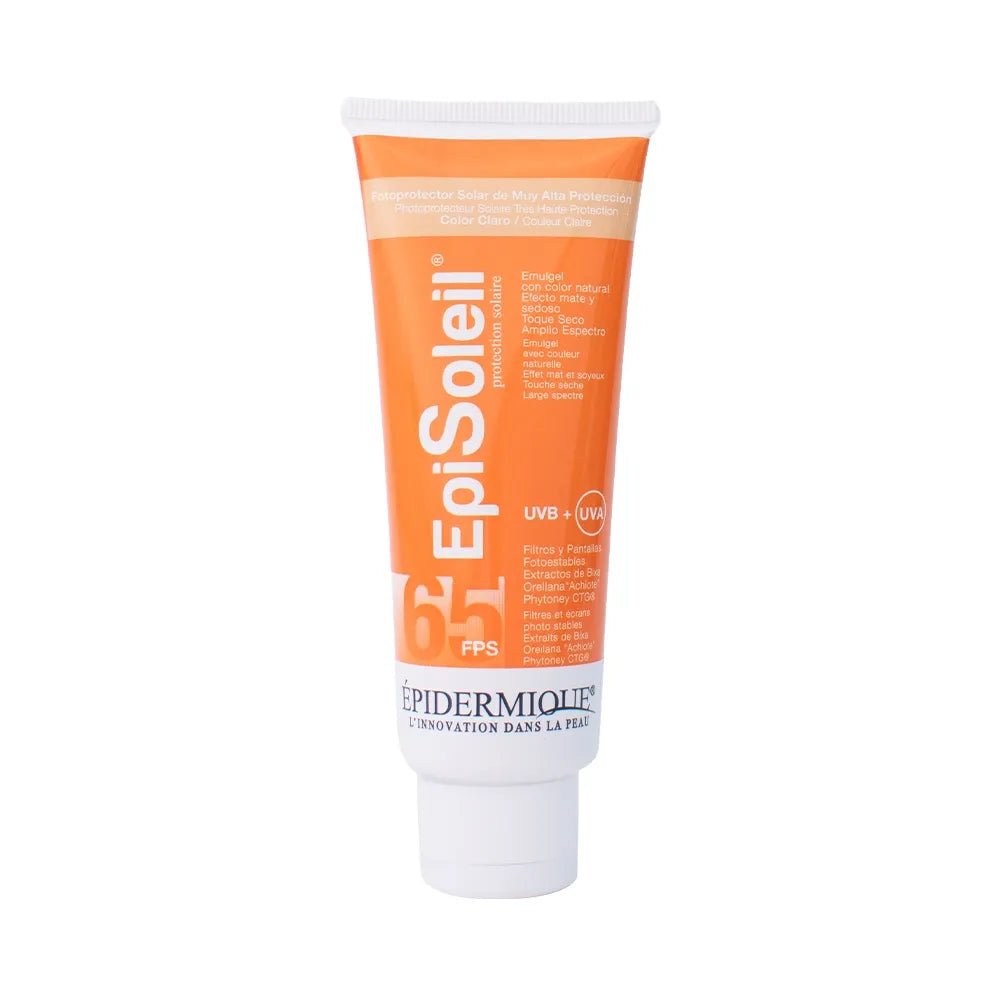 Epidermique Episoleil Fotoprotector Tono Claro SPF65+ x70ml