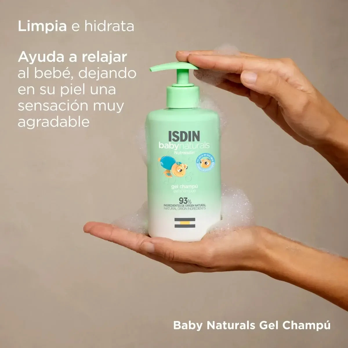 Isdin Baby Naturals Gel Champú x400ml