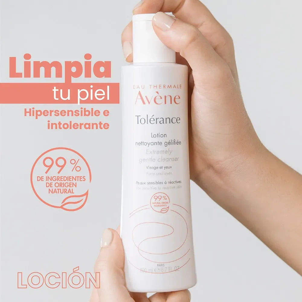 Avene Tolérance Loción Limpiadora Gelificada x200ml