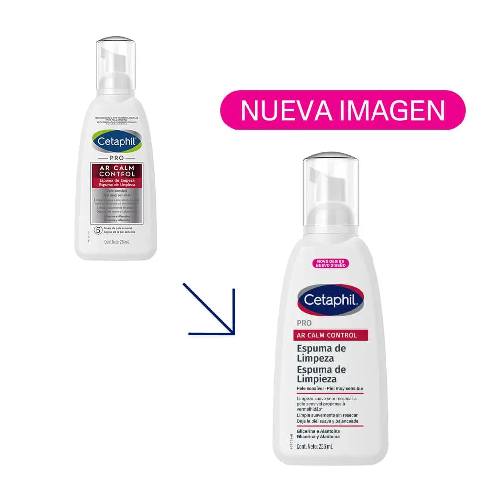 Cetaphil Pro Ar Calm Control Espuma de Limpieza x236ml