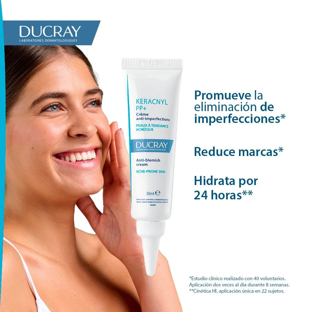 Ducray Keracnyl PP+ Crema Calmante Anti-imperfecciones x30ml